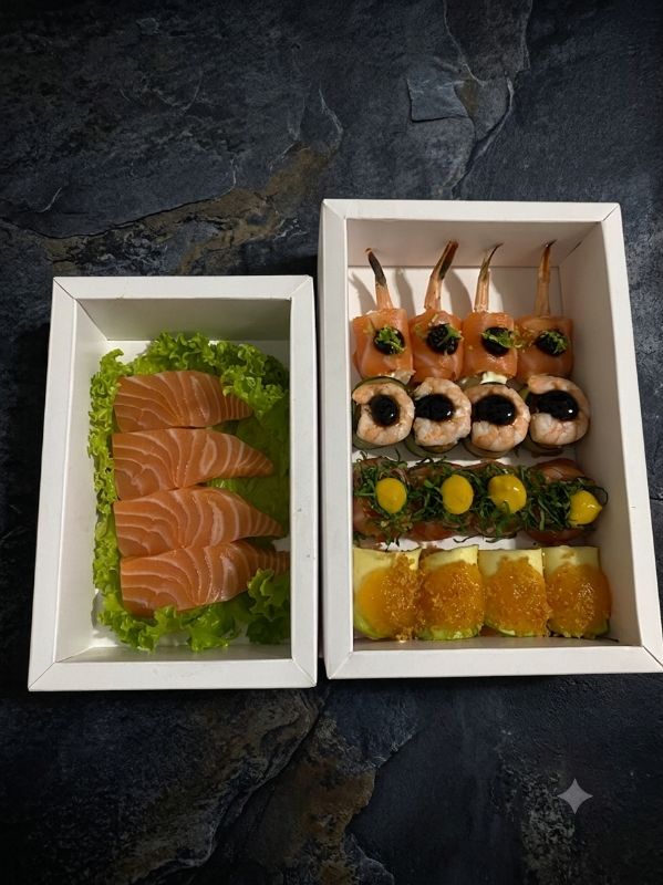 Combinado (20 un.)  Hashiru  individual Low Carb